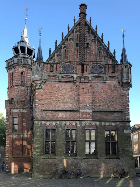 Antiguo Edificio Histórico Ciudad Holanda — Foto de Stock