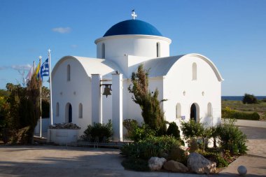 Yunanistan 'daki güzel ortodoks kilisesi