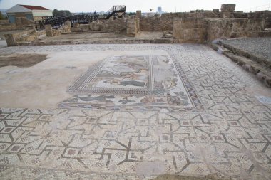 Yunanistan 'da antik kentin kalıntıları