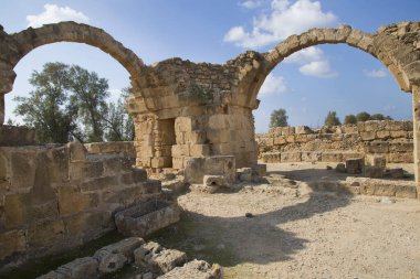 Yunanistan 'da antik kentin kalıntıları