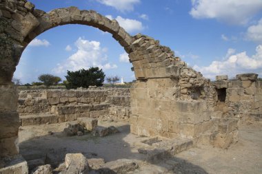 Yunanistan 'da antik kentin kalıntıları