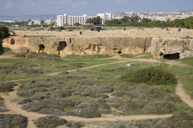 Yunanistan 'da antik kentin kalıntıları