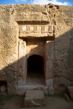 Yunanistan 'da antik kentin kalıntıları