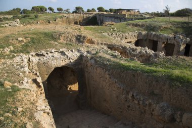 Yunanistan 'da antik kentin kalıntıları