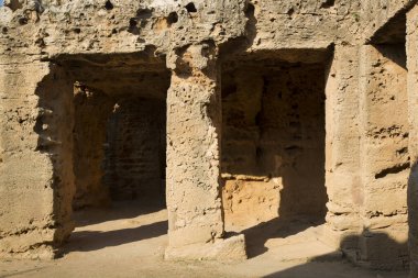 Yunanistan 'da antik kentin kalıntıları