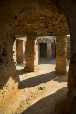 Yunanistan 'da antik kentin kalıntıları