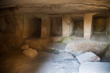 Yunanistan 'da antik kentin kalıntıları
