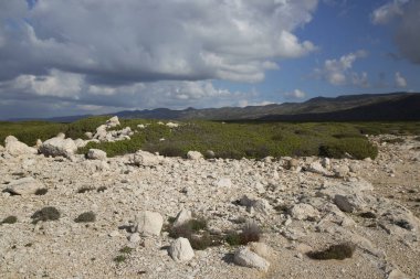 Yunanistan 'da güzel Akdeniz manzarası