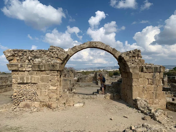 Ruines Ville Antique Grèce — Photo