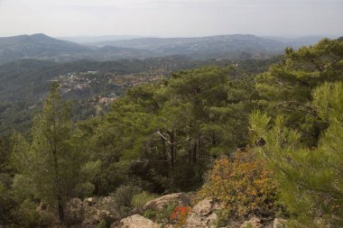 Güzel dağ manzarası Yunanistan