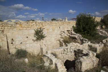 Yunanistan 'da antik kentin kalıntıları