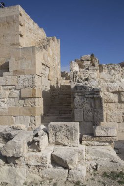 Yunanistan 'da antik kentin kalıntıları