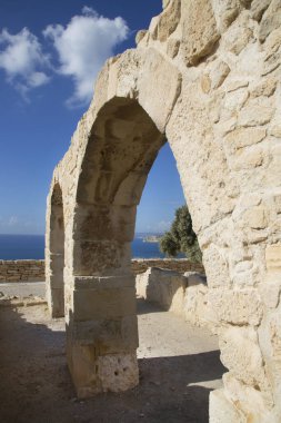 Yunanistan 'da antik kentin kalıntıları