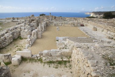 Yunanistan 'da antik kentin kalıntıları
