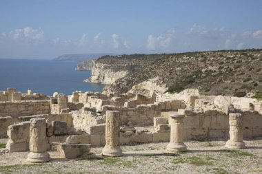Yunanistan 'da antik kentin kalıntıları