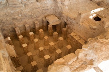 Yunanistan 'da antik kentin kalıntıları