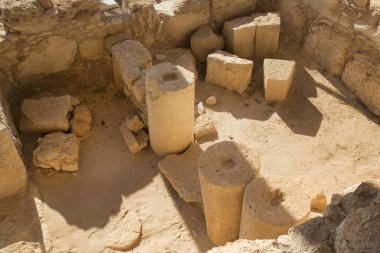 Yunanistan 'da antik kentin kalıntıları