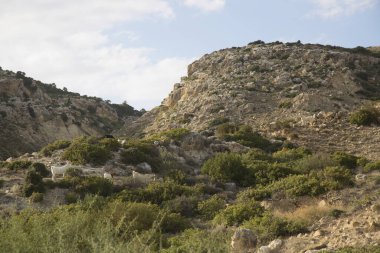 Güzel dağ manzarası Yunanistan