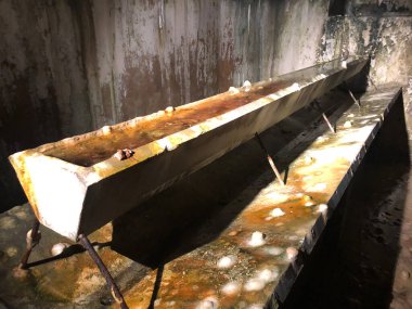 Eski tarihi kalenin içi