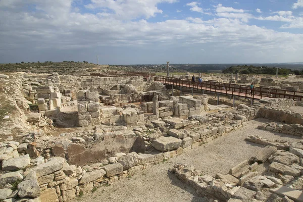 希腊古城的废墟 — 图库照片