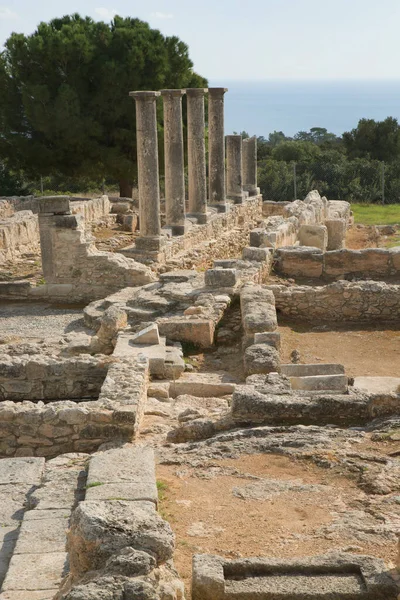 Ruïnes Van Oude Stad Griekenland — Stockfoto