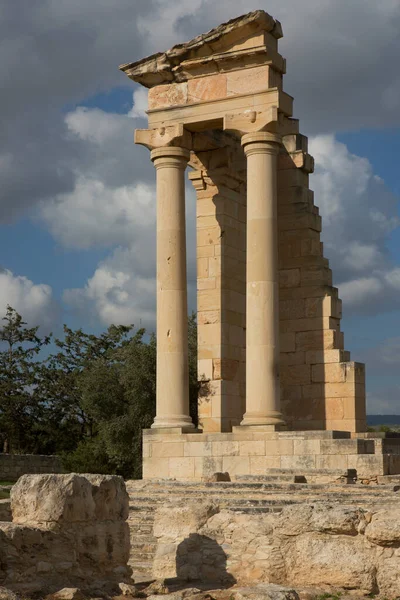 Ruinen Eines Antiken Gebäudes Griechenland — Stockfoto