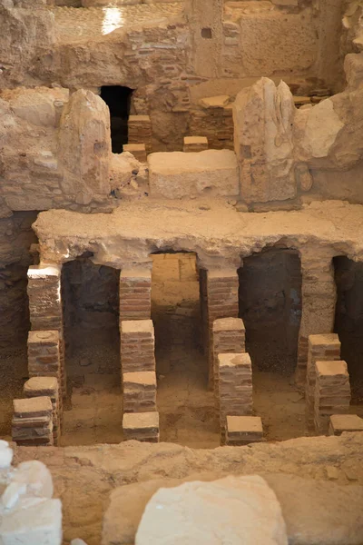 Руины Древнего Города Греции — стоковое фото