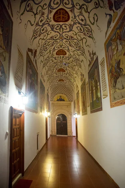 Εσωτερικό Της Όμορφης Ορθόδοξης Εκκλησίας — Φωτογραφία Αρχείου