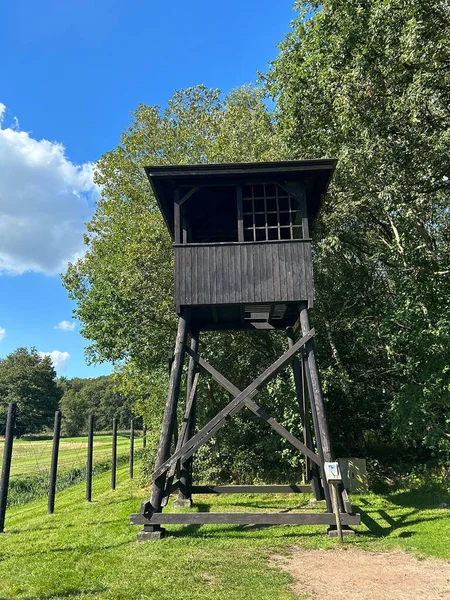 Westerbork Netherlands Watch Tower Westerbork Transit Camp — Stock Photo, Image