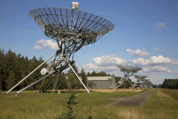Westerbork Nederländerna Radioteleskop För Westerborksyntes — Stockfoto