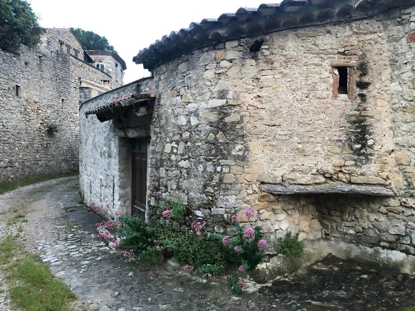 프랑스 Aubres 마을의 스톡 사진