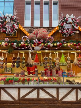 Almanya 'da lezzetlerle Noel marketi tezgahı 