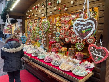 Almanya 'da lezzetlerle Noel marketi tezgahı 