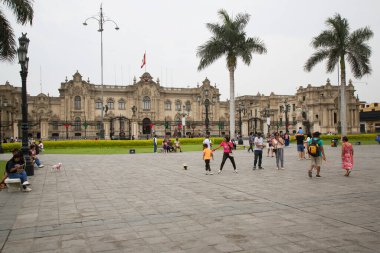 Lima şehrinin ana meydanı, Peru