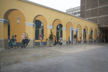 Lima sokak sanatı Peru 'nun başkenti ve en büyük şehridir..