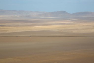 Güzel doğal kum tepeleri.