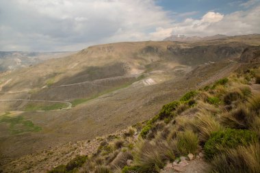 Dağların güzel manzarası