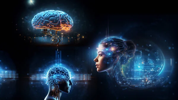 Biyomekanik robot, parça yapay zeka konsepti