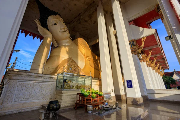 Hat Yai Thailanda Februarie 2023 Wat Hat Yai Nai Este — Fotografie, imagine de stoc