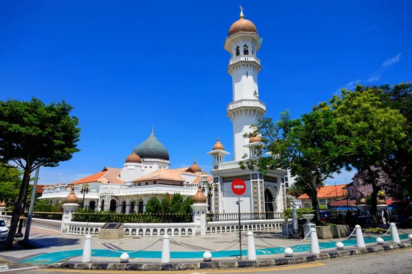 Wnętrze Meczetu Masjid Kapitan Keling Georgetown Penang Malezja — Zdjęcie stockowe