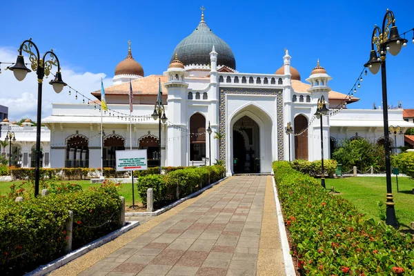 Exterior Mesquita Masjid Kapitan Keling Localizada Georgetown Penang Malásia — Fotografia de Stock