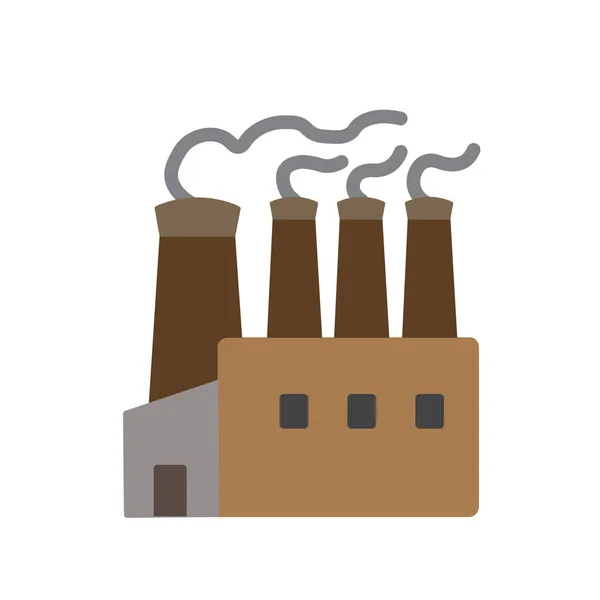 Βιομηχανικό Εργοστάσιο Τοξικό Καπνό Βγαίνει Από Καμινάδες Οποία Προκάλεσε Την — Φωτογραφία Αρχείου