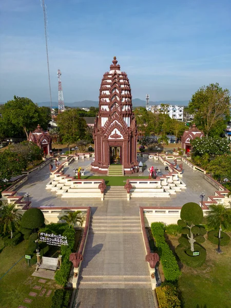 Prachuap Khiri Khan Tailândia Fevereiro 2023 Vista Exterior Santuário Pilar — Fotografia de Stock