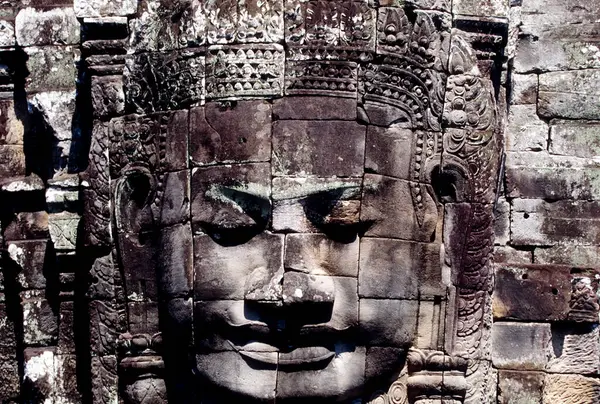Bayon Templom Buddhizmussal Kapcsolatos Khmer Templom Angkor Wat Comples Ban — Stock Fotó