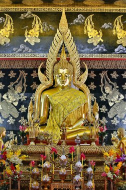 Wat Phan On 'da oturan Buda, Tayland, Chiang Mai' de yer almaktadır.