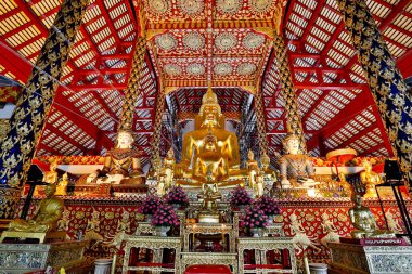 Wat Suan Dok 'un içinde Chiang Mai, Tayland.