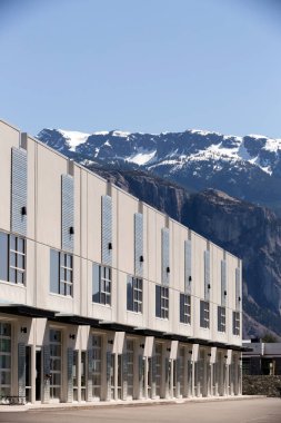 Squamish, British Columbia, Kanada 'da bir depo.