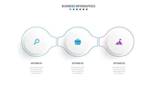 Timeline Infographic Infochart Modern Presentation Template Spets Business Process Website — Wektor stockowy