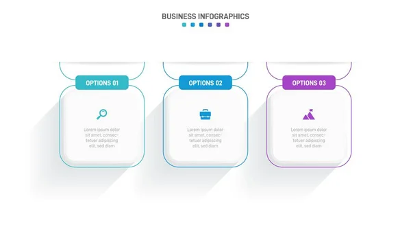 Timeline Infographic Infochart Modern Presentation Template Spets Business Process Website — Stok Vektör