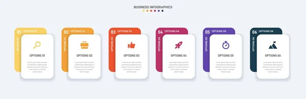 Infografika Czasowa Infochartem Nowoczesny Szablon Prezentacji Plamkami Procesu Biznesowego Szablon — Wektor stockowy